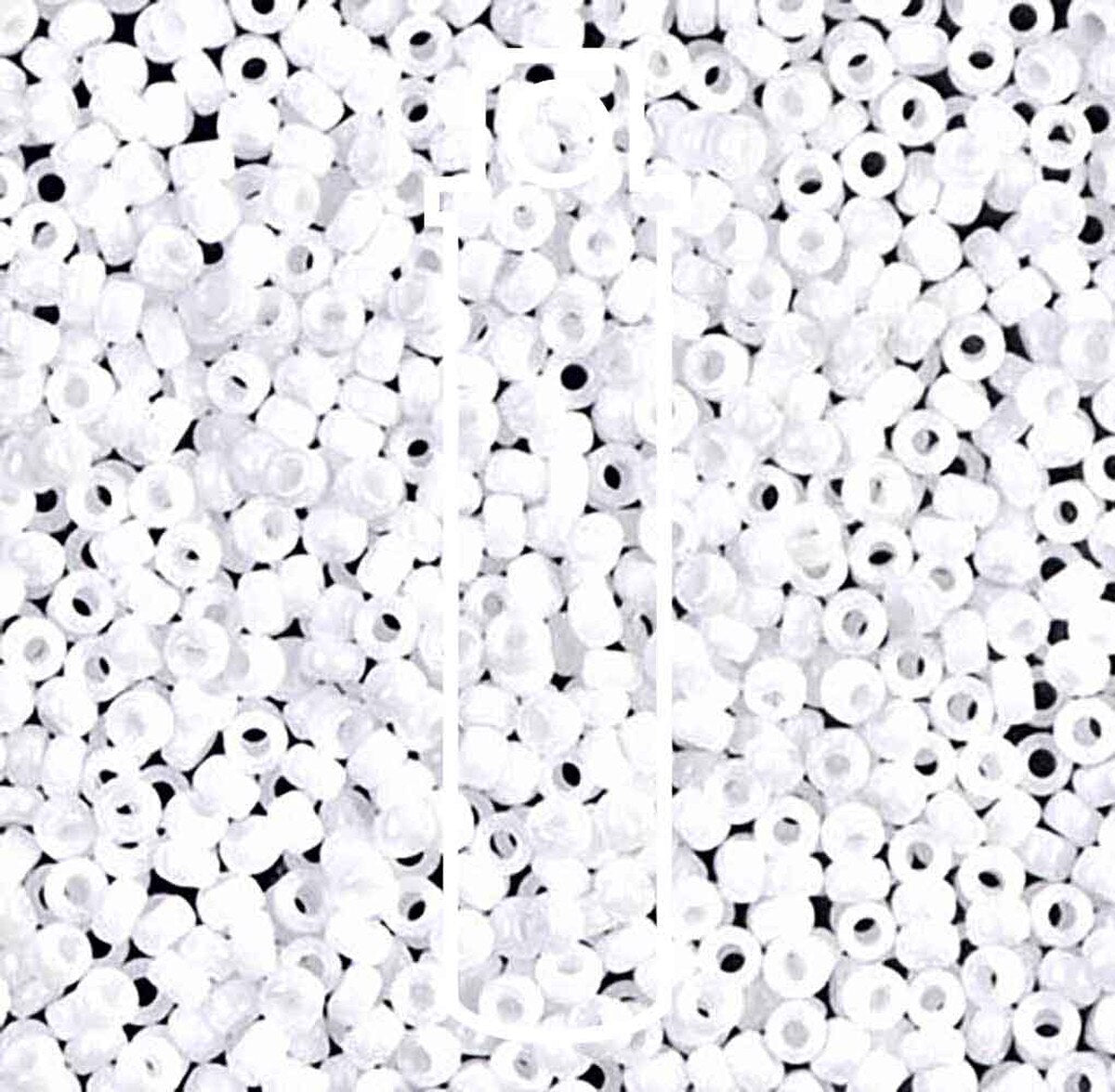 MIYUKI 11/0 SEED BEAD OPAQUE WHITE