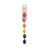 Ceramic Beads Turtle Mixed Color 14x18mm 6pcs