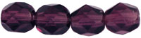 6mm Round Fire Polished Czech Beads