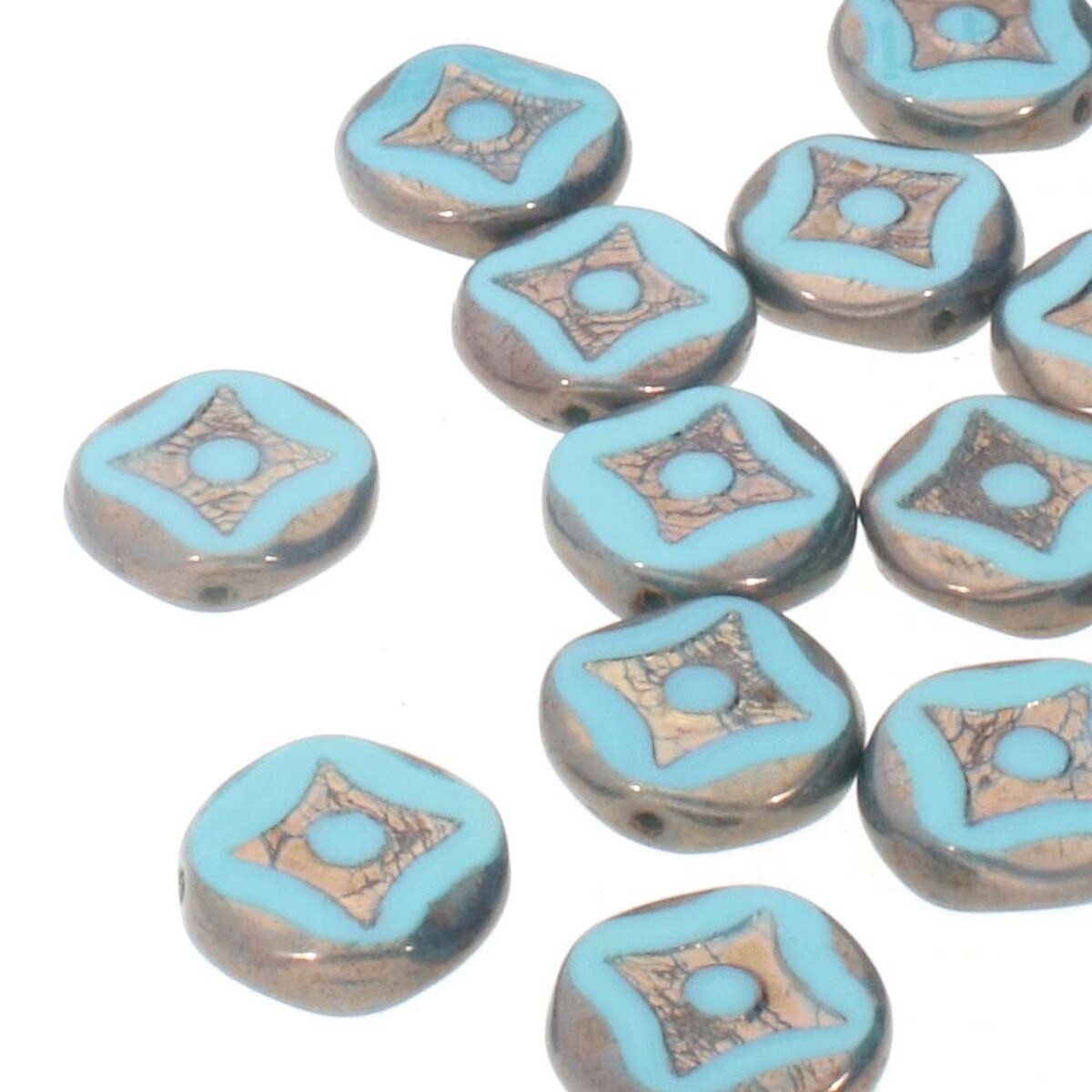 Diamond Coin Beads