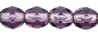 4mm Round Fire Polished Czech Beads