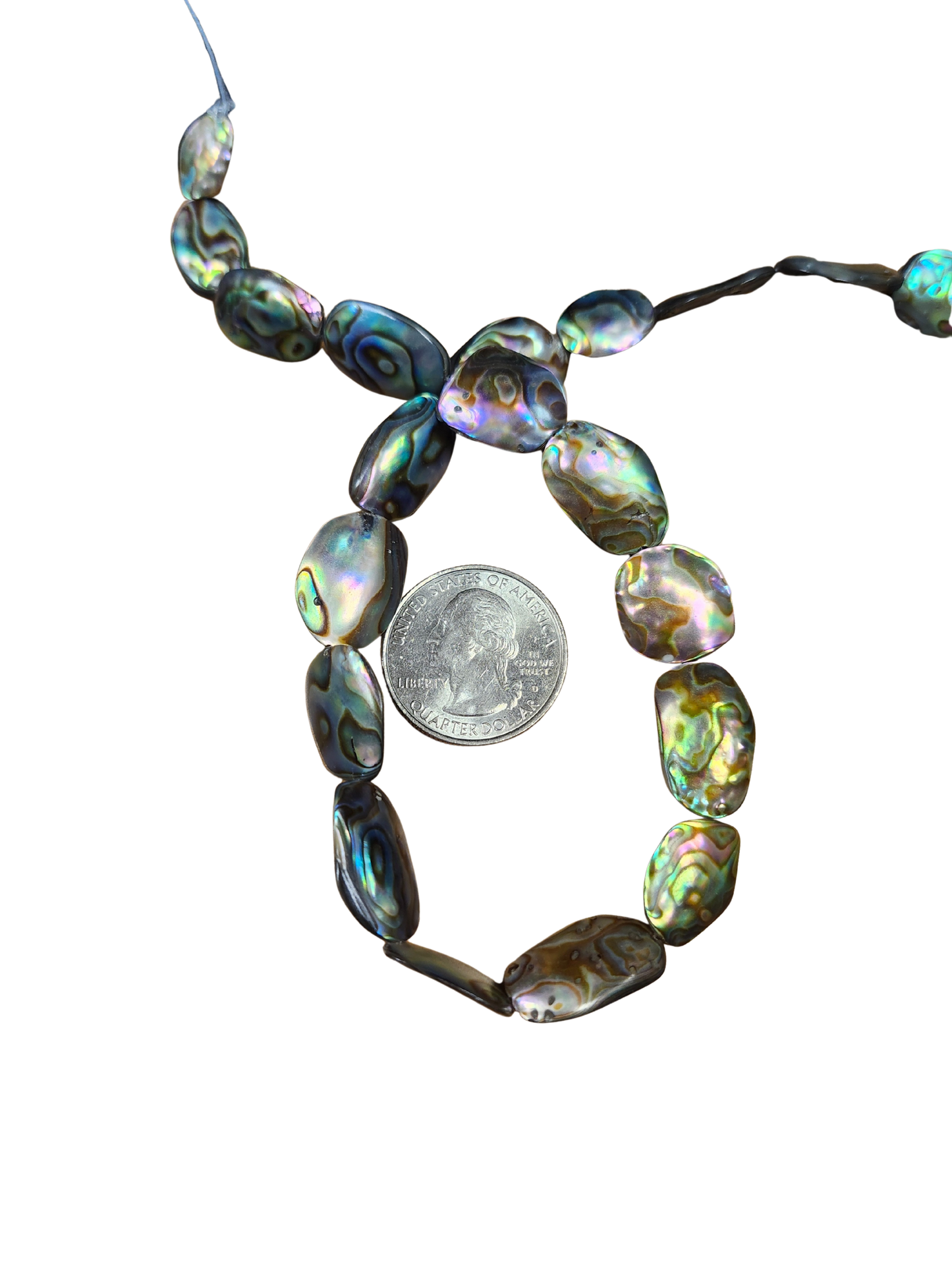 Abalone Puffy Beads