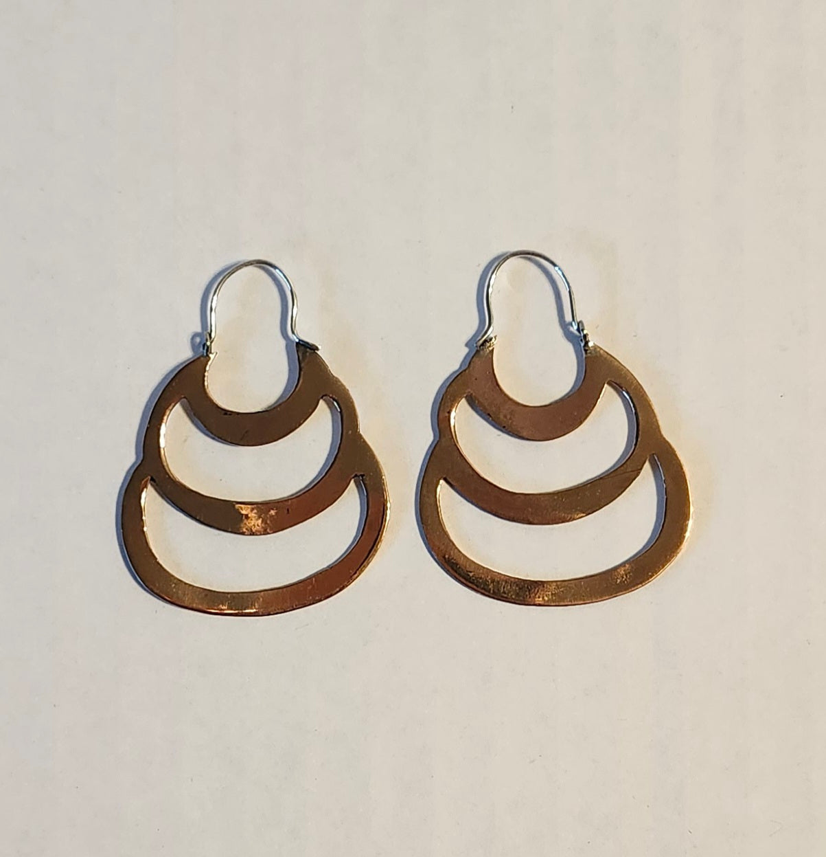 Three Tier Copper Hoop