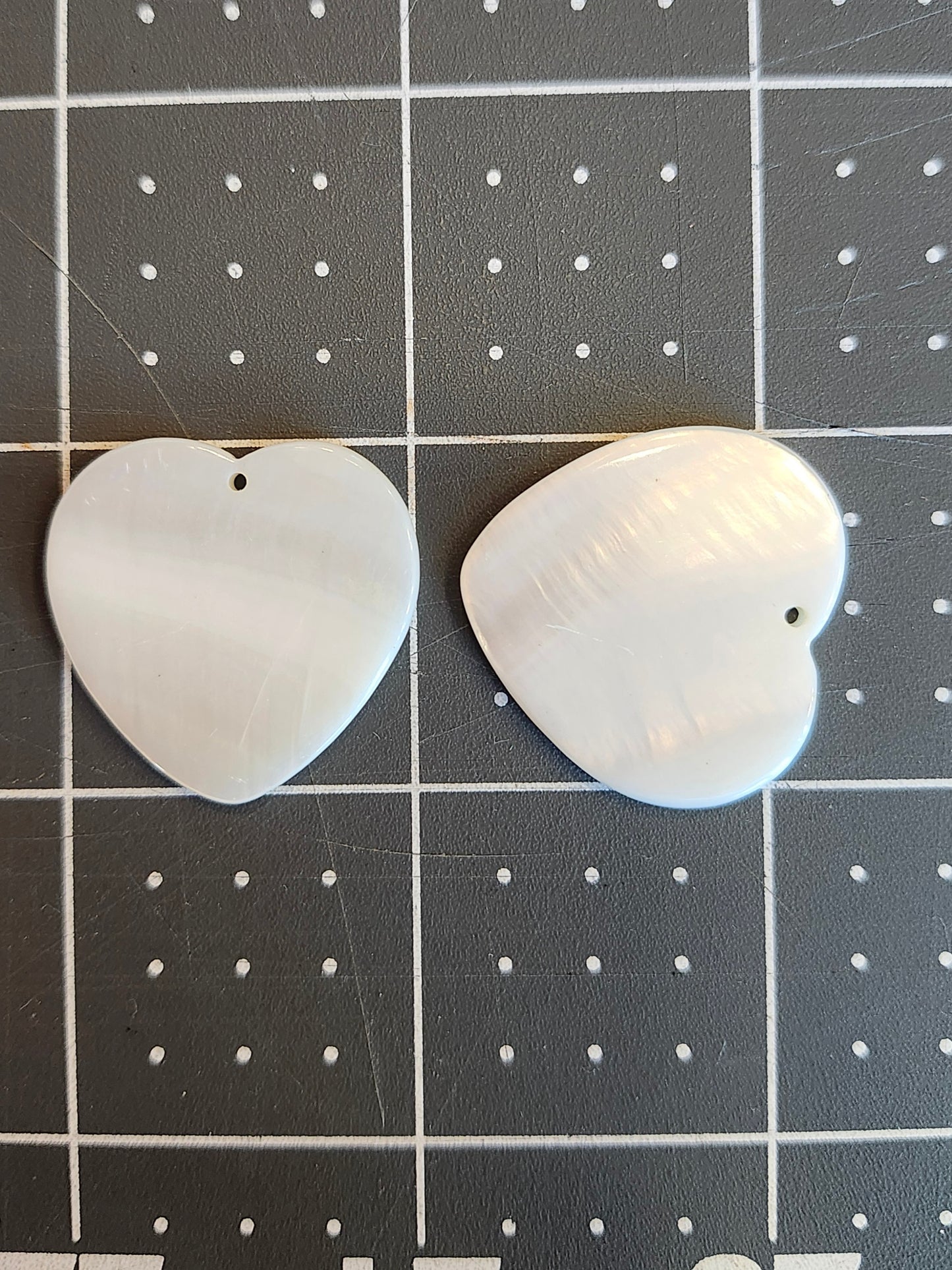 White Shell Heart