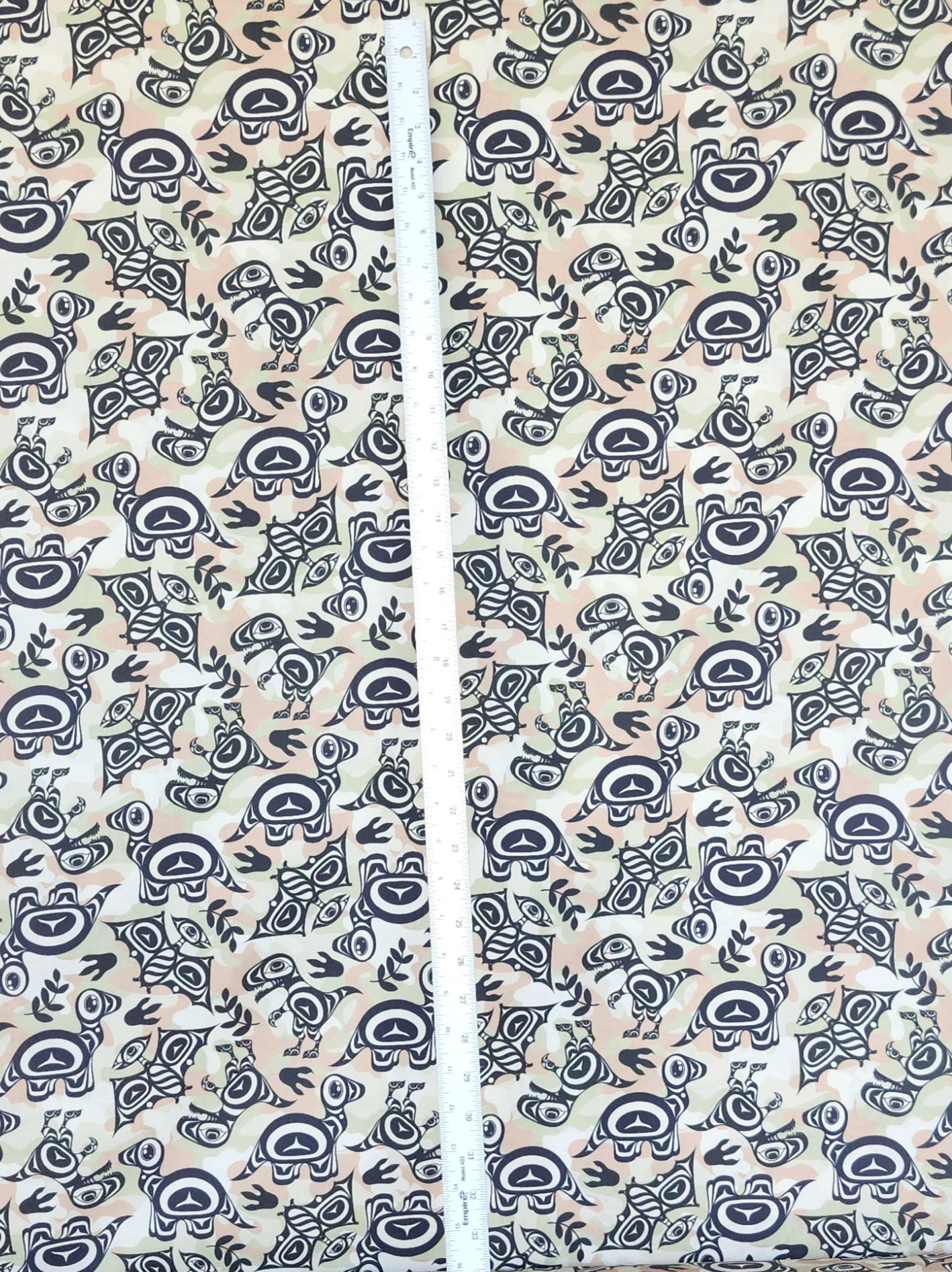 Yasakw Camo Dino Fabric