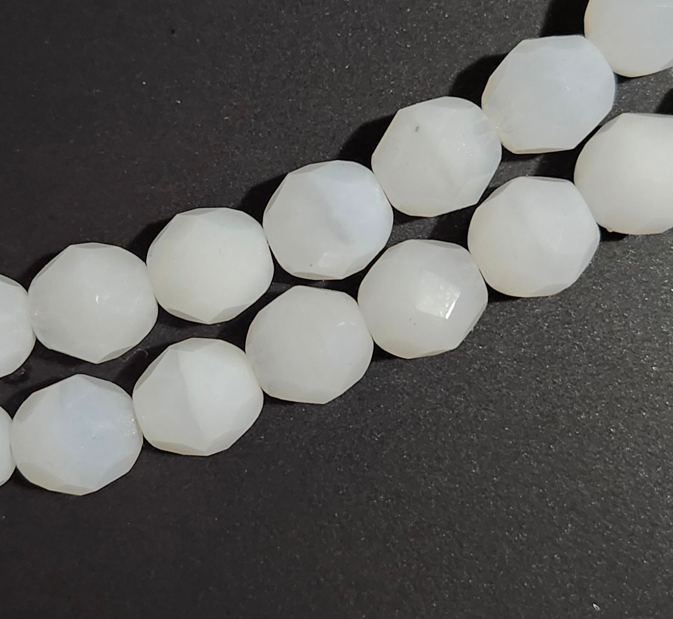 Fire Polish Faceted Round Beads