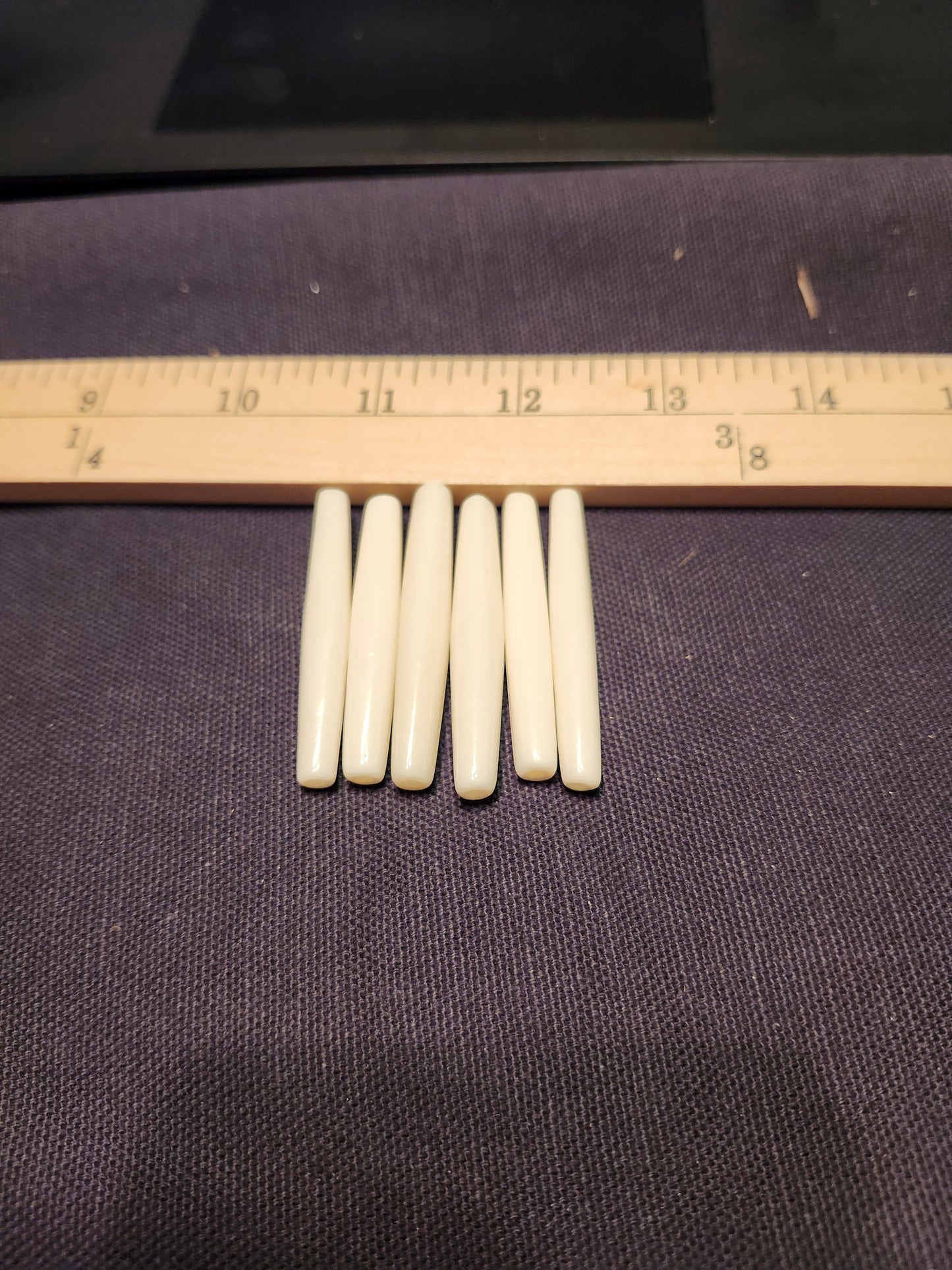 Bone Hairpipe Beads