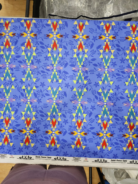 Rocky Mountain Summer Cotton Fabric By Willow-Cahill Kipp