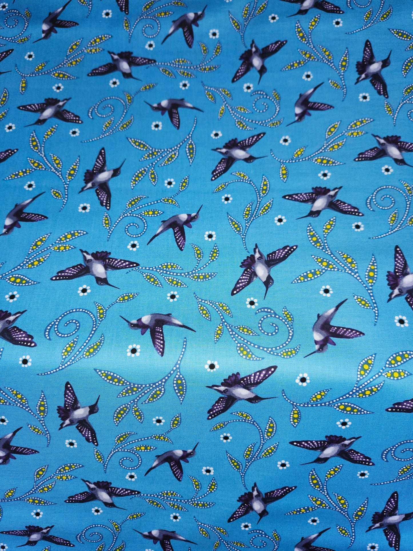 Hummingbird Fabric Betty Albert