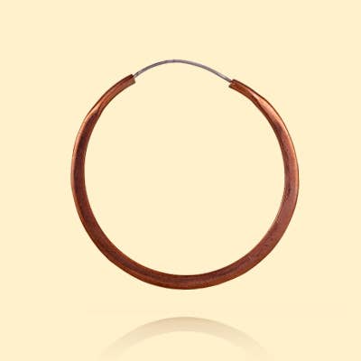 Large Copper Hoop