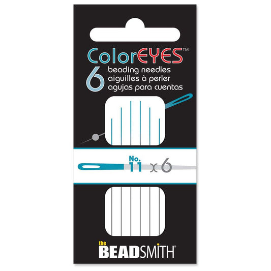 COLOREYES BEADING NEEDLE BLUE #11
