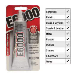 E6000 2.0 OZ TB W/MTL TIP