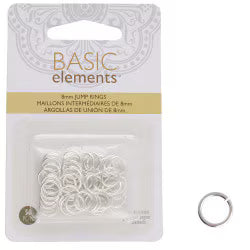 S/P JUMP RING 8MM 50/CD