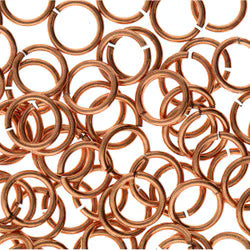 6MM ROUND JUMP RING COPPER