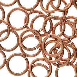 8MM ROUND JUMP RING COPPER