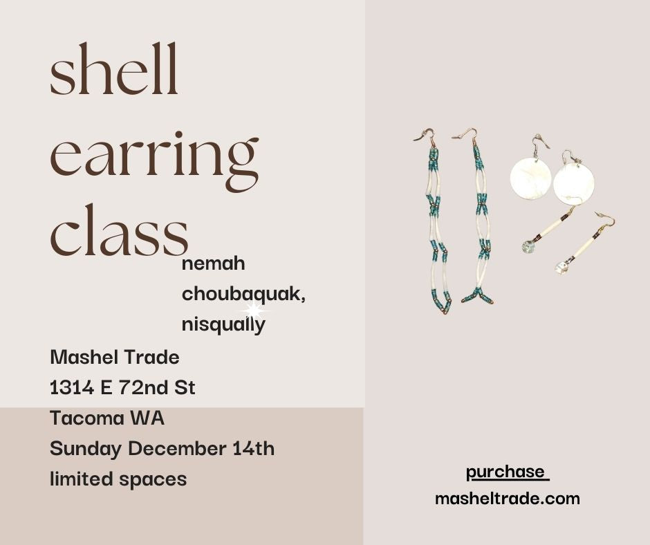 Shell Earring Class December 14th