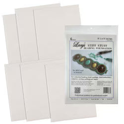 LACYS STIFF STUFF WHITE 8/2 X 11 6 PACK