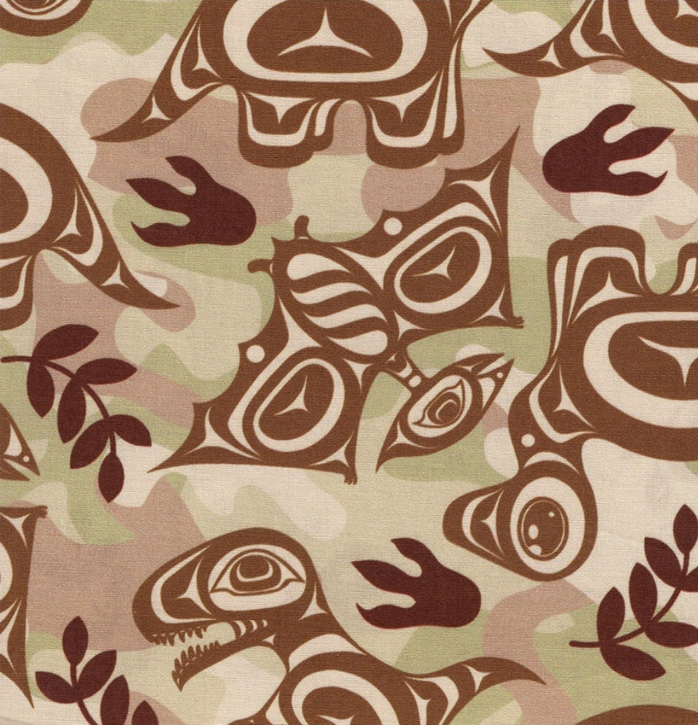 Yasakw Camo Dino Fabric