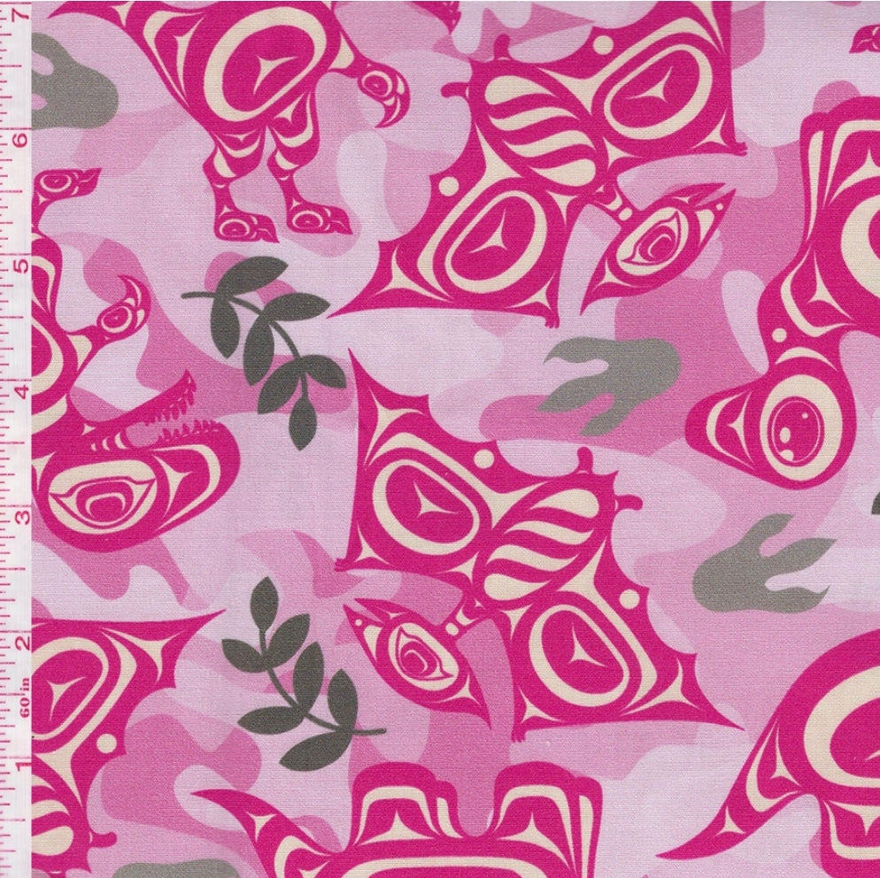 Yasakw Camo Dino Fabric