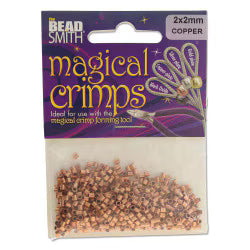 TUBE CRIMP 2X2MM COPPER