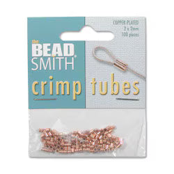 TUBE CRIMP 2X2MM COPPER