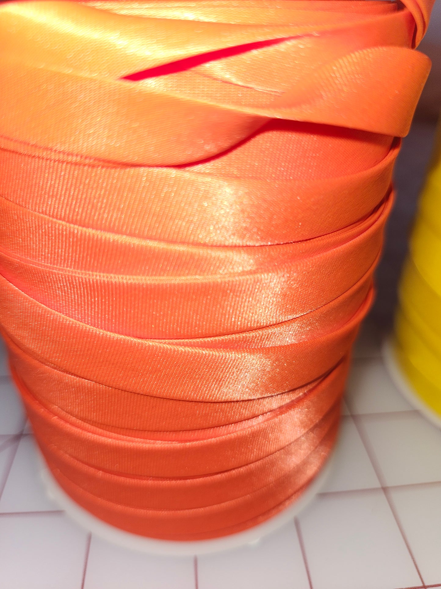 1/2" Double Fold Bias Satin