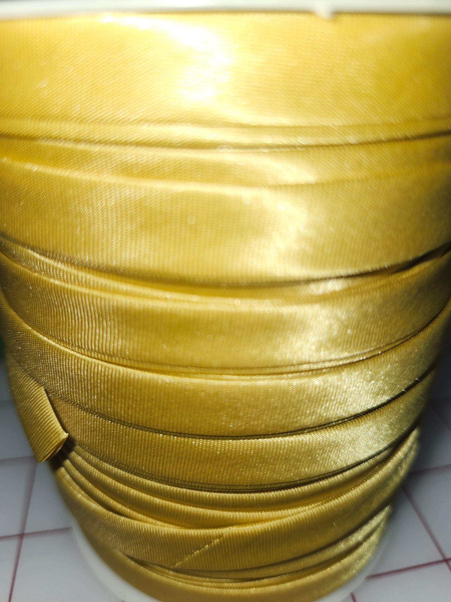 1/2" Double Fold Bias Satin