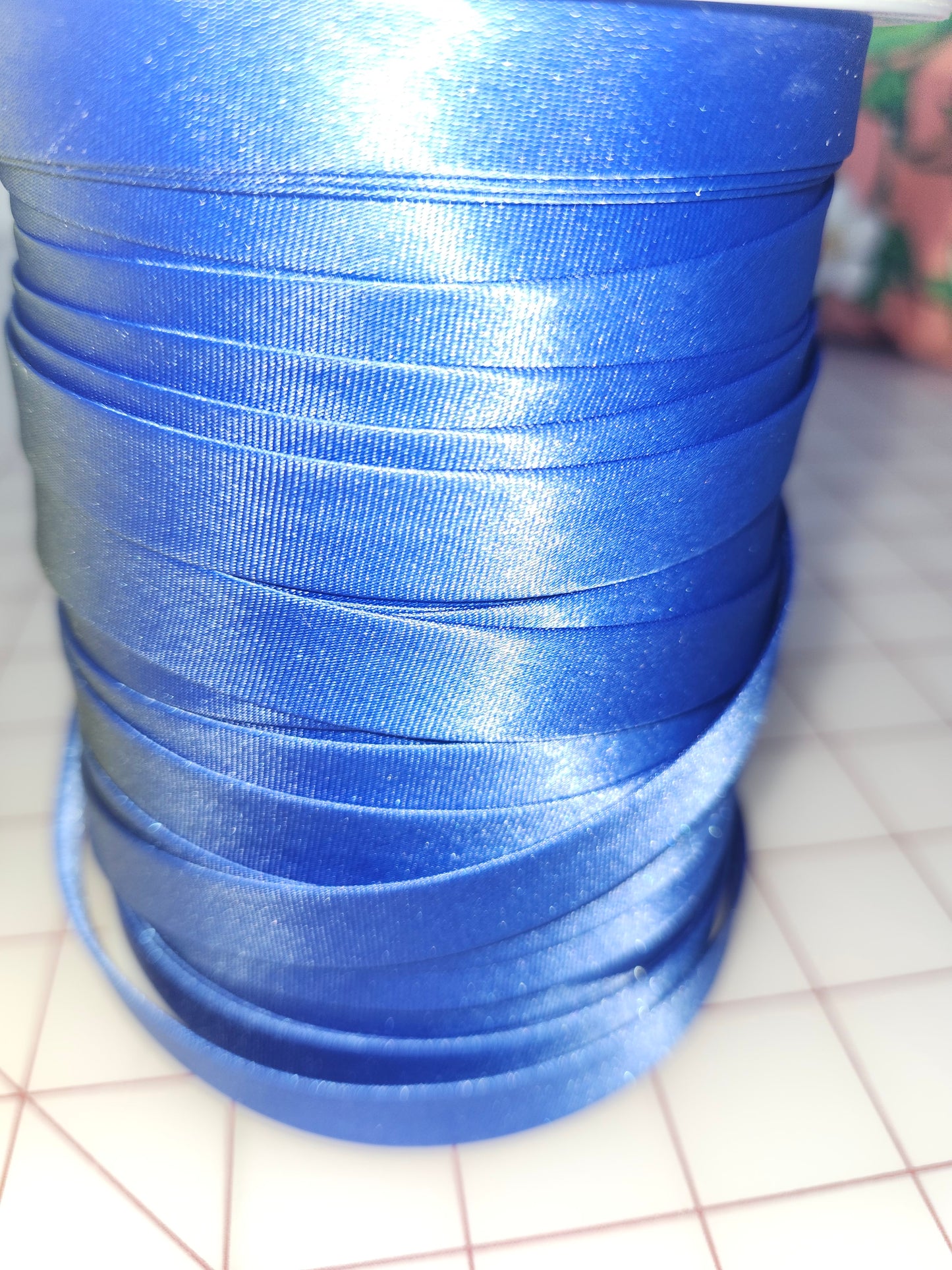 1/2" Double Fold Bias Satin